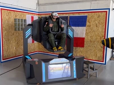 Simulateur d'Avion de Chasse à Cergy-Pontoise