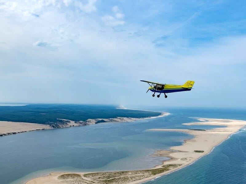 Baptême en ULM Multiaxe dans le Bassin d'Arcachon