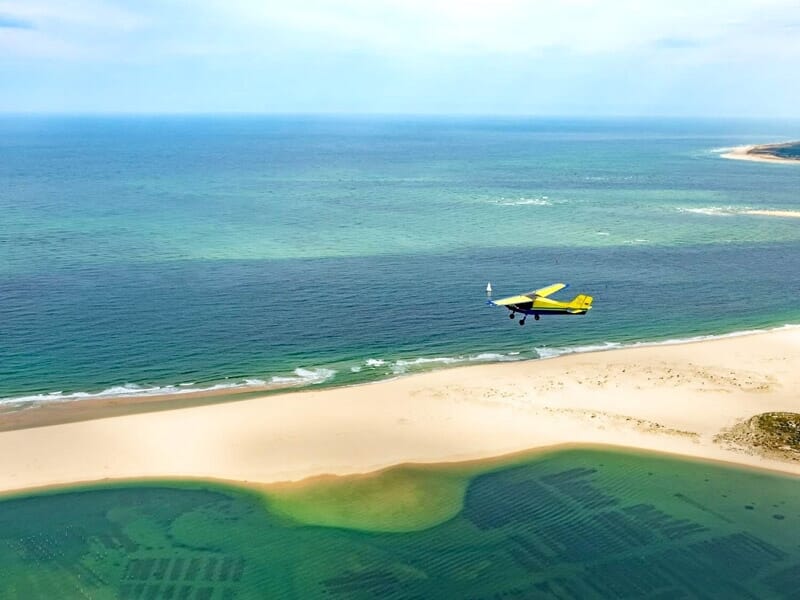 Baptême en ULM Multiaxe dans le Bassin d'Arcachon