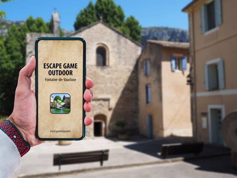 Escape Game Outdoor près d'Avignon - Fontaine-de-Vaucluse