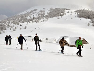 Randonnée en Raquettes à neige à la Station du Markstein