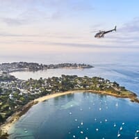 avis Baptême en Hélicoptère à Vannes - Survol du Golfe du Morbihan