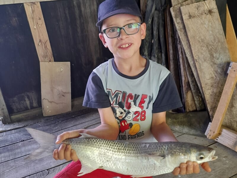 Pêche au Carrelet sur la Charente près de Rochefort