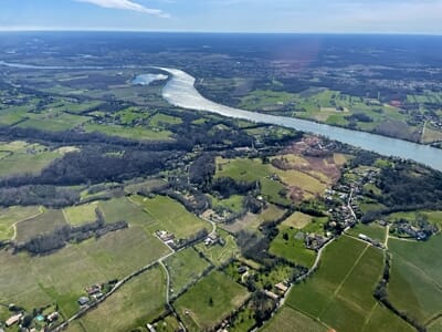 Baptême en Hélicoptère au Sud de Bordeaux