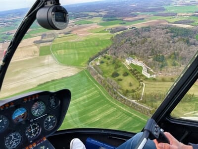 Baptême en Hélicoptère près d'Angoulême