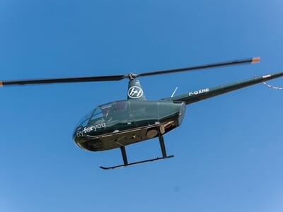 Baptême en Hélicoptère près de Chalon-sur-Saône