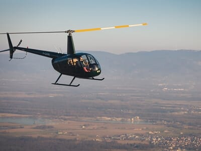Baptême en Hélicoptère près de Dijon - Beaune