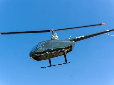 Baptême en Hélicoptère près de Chalon-sur-Saône