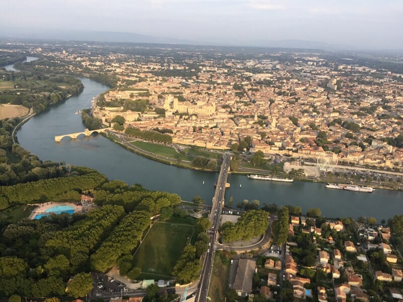 Baptême en Hélicoptère à Avignon