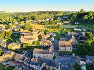 Vol en Montgolfière près de Liège en Belgique - Poulseur