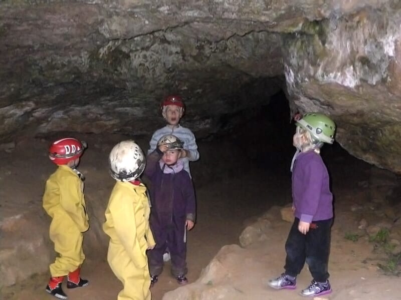 Spéléologie dans la Grotte de Poujol - Meyrueis