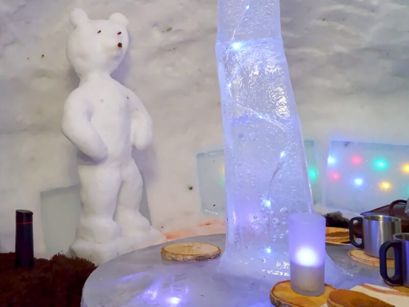 Randonnée en Raquettes à Neige et Soirée en Igloo - Station de Courchevel
