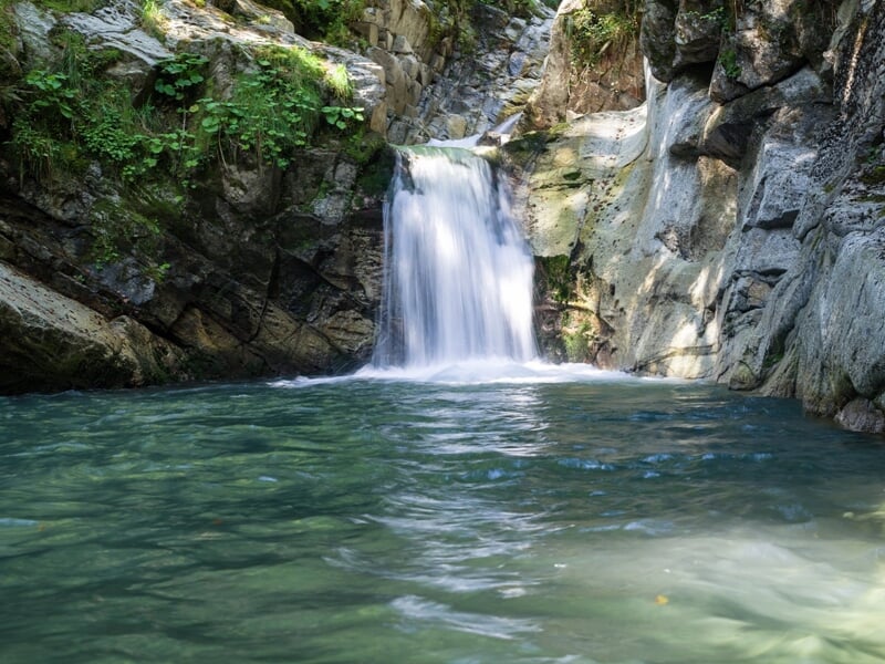 Cascade du canyon du Bitet