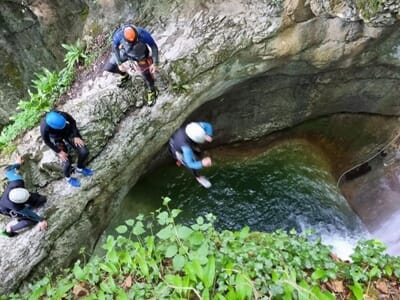 Canyoning près de Grenoble - Canyon d'Alloix