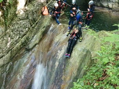 Canyoning près de Chambéry - Canyon de la Doria