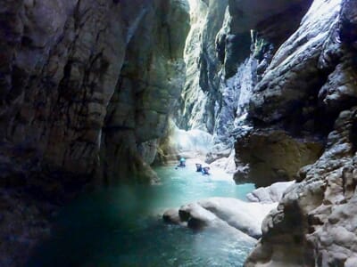 Canyoning près de Chambéry - Le Pont du Diable