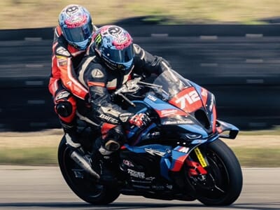 Baptême de Moto en BMW M 1000 RR sur le Circuit de Mirecourt