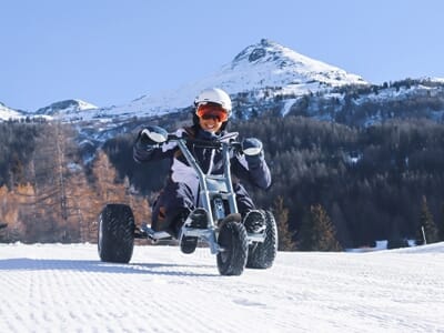 Descente en Mountain Kart sur Neige - Station de Val Cenis