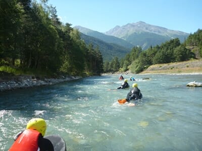 Hydrospeed à Val-Cenis - Descente de l'Arc
