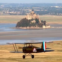 avis Baptême en Avion Stampe SV4 près de Saint-Malo - Aéroport de Pleurtuit-Dinard