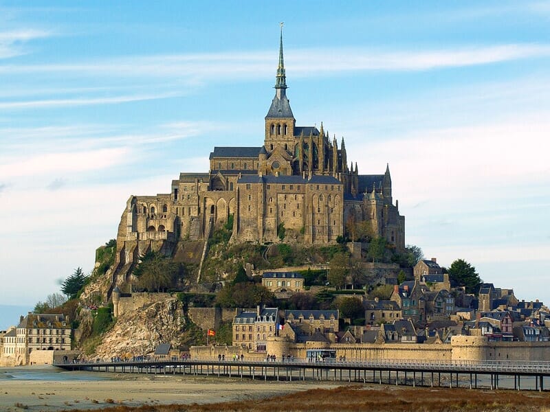 Belle vue sur le Mont-Saint-Michel