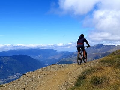 Randonnée en VTT électrique près de Saint-Lary-Soulan