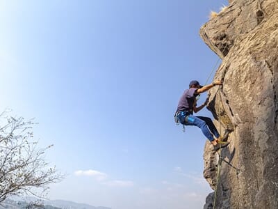 Initiation à l'Escalade sur la Falaise de Lortet