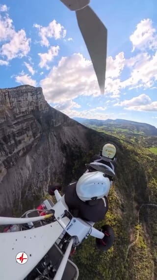 Baptême de l'Air en ULM Autogire près de Chambéry
