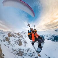avis Baptême de Parapente à Ski à Courchevel