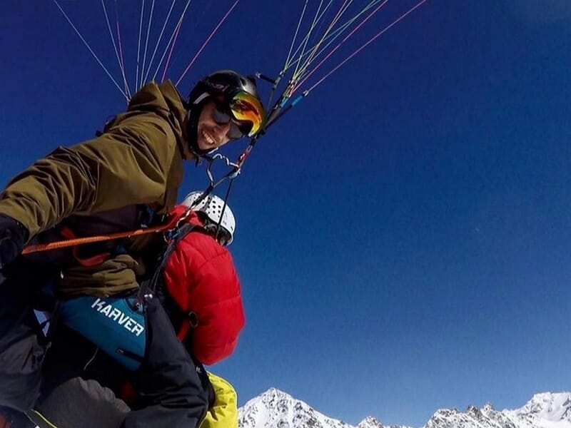 parapente courchevel