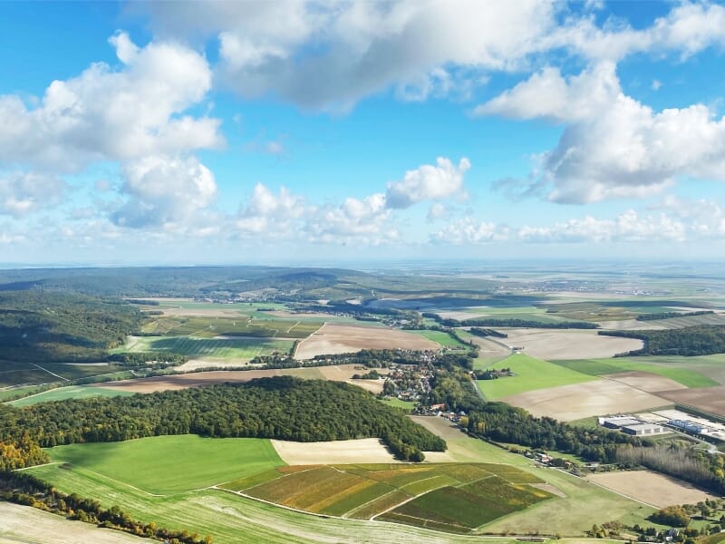 Baptême de l'Air en Hélicoptère près de Reims - Aérodrome de Reims-Prunay