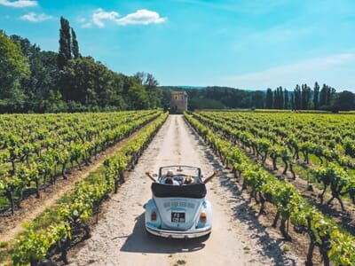 Location de Coccinelle Cabriolet près d'Avignon