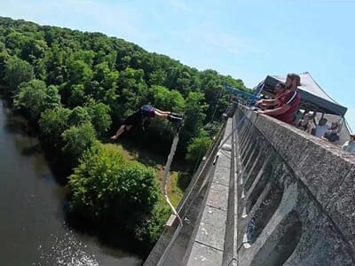 Saut à l'Élastique près de Tours - Viaduc du Blanc