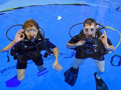 Baptême de Plongée en Fosse à Villeneuve-la-Garenne