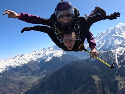 Saut en Parachute Tandem en Hélicoptère à Marnaz