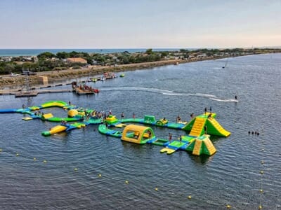 Parc Aquatique à Gruissan - Étang des Ayguades