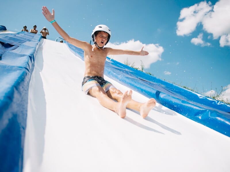 water jump muret