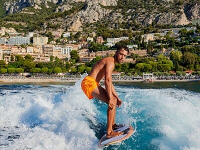 Session de Wakesurf à Monaco