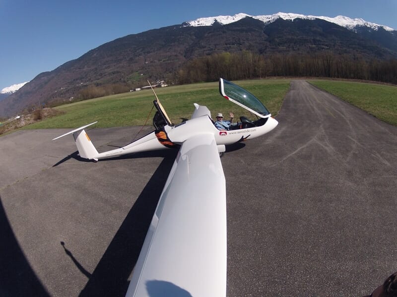 Vol en Planeur - Survol d'Albertville et sa région