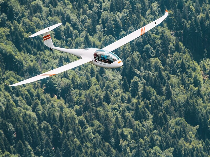 Vol en Planeur - Survol d'Albertville et sa région