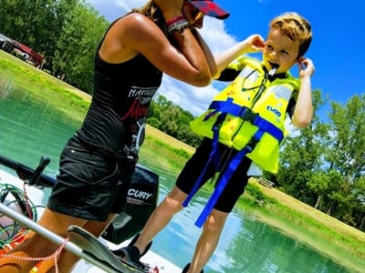 Initiation au Baby Ski Nautique près du Lac du Bourget - Seyssel