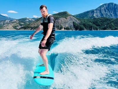 Wakeboard, Wakesurf, Wakefoil, Ski Nautique au Lac de Serre-Ponçon