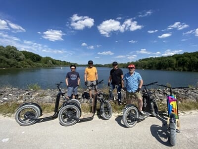 Randonnée en Trottinette Électrique Tout-Terrain près de Brienne-le-Château - Dienville