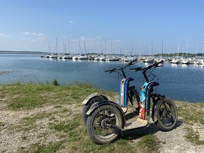 Randonnée en Trottinette Électrique près du Lac d'Orient - Mesnil-Saint-Père