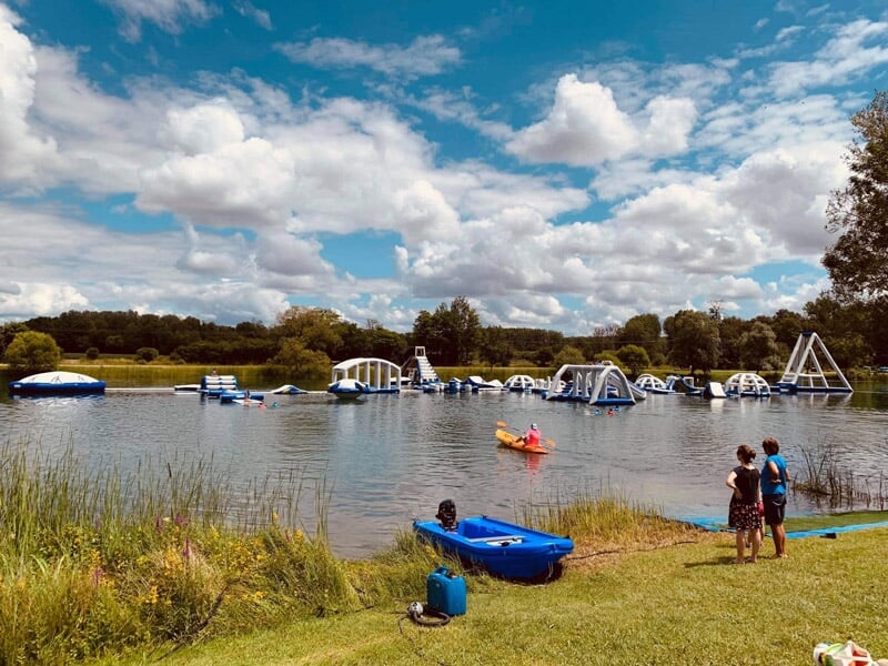 parc aquatique du lac de chour