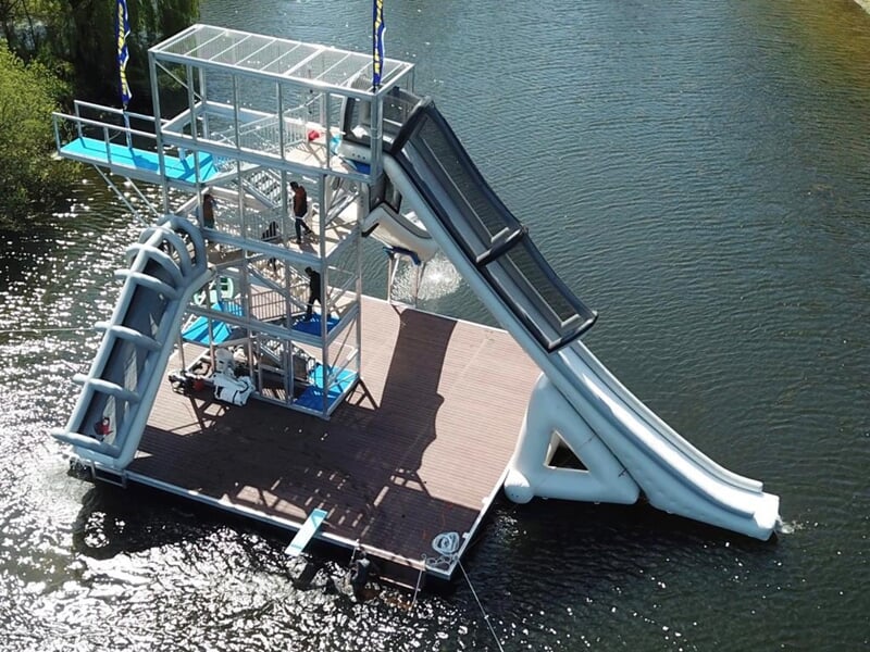 l'Xtrem Tower du Lac de l'Eau d'Heure