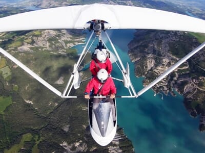 Baptême de l'Air en ULM Pendulaire près de Barcelonnette