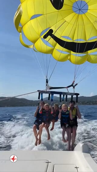 Parachute Ascensionnel aux Issambres - Roquebrune-sur-Argens