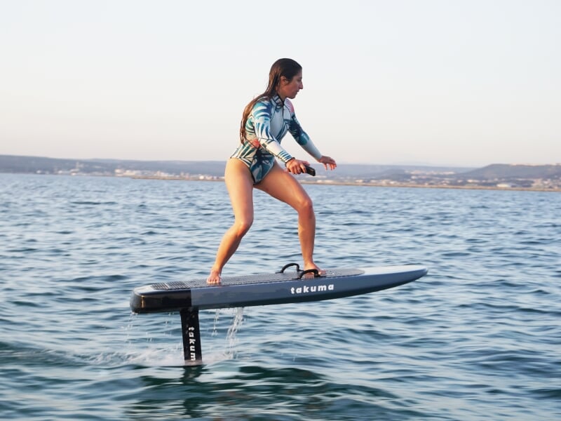 stabilisation du vol en foil électrique à marignane