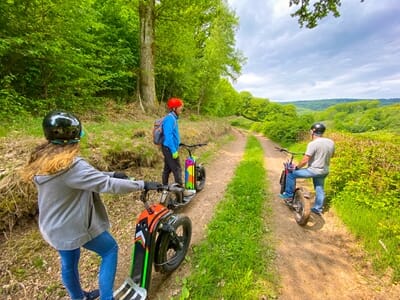 Randonnée en Trottinette Electrique Tout-Terrain dans le Parc Naturel Régional du Morvan